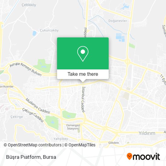 Büşra Pıatform map