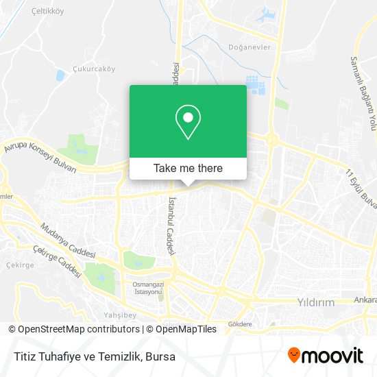 Titiz Tuhafiye ve Temizlik map