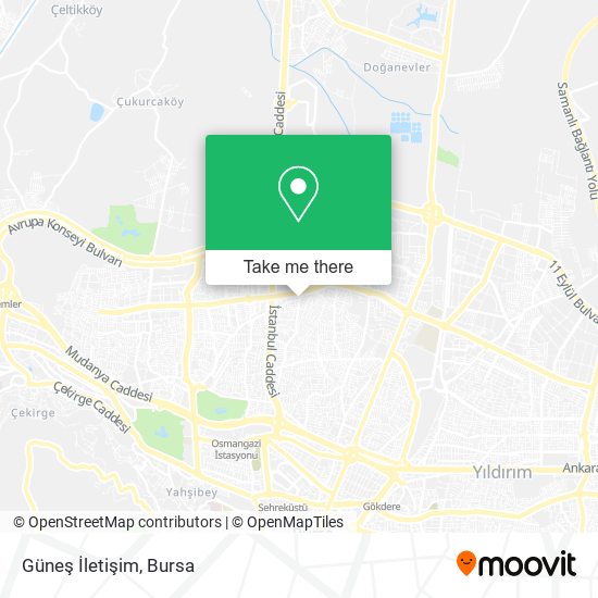 Güneş İletişim map