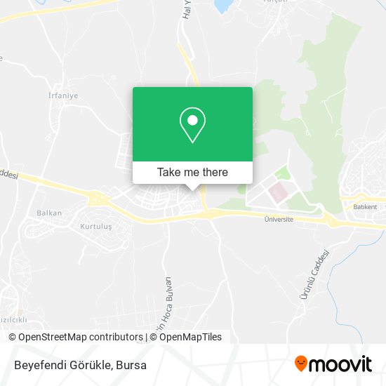 Beyefendi Görükle map