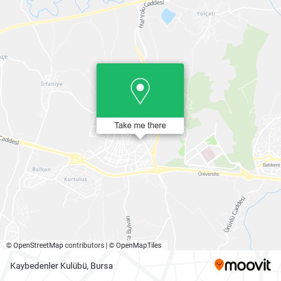 Kaybedenler Kulübü map