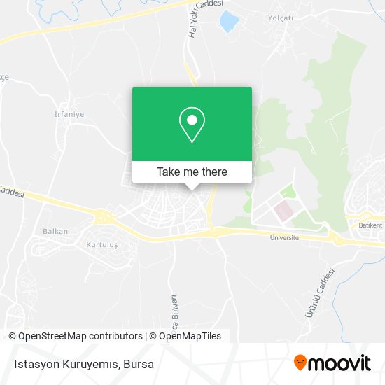 Istasyon Kuruyemıs map