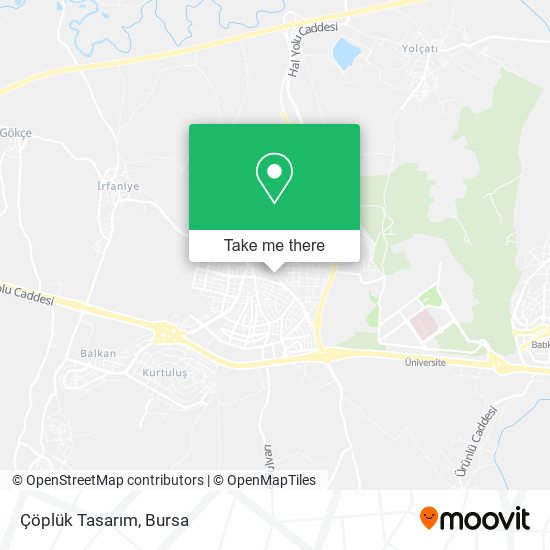 Çöplük Tasarım map