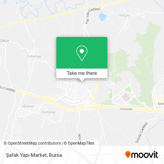Şafak Yapı Market map