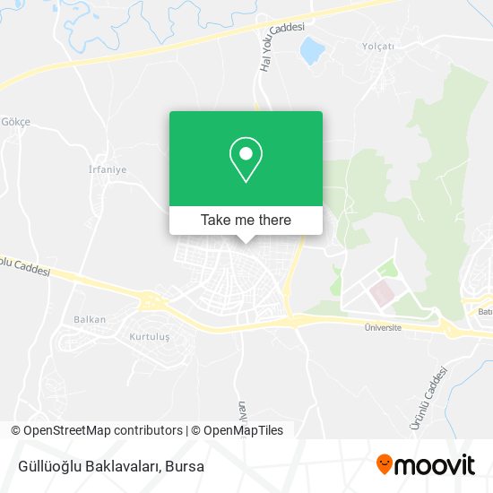 Güllüoğlu Baklavaları map