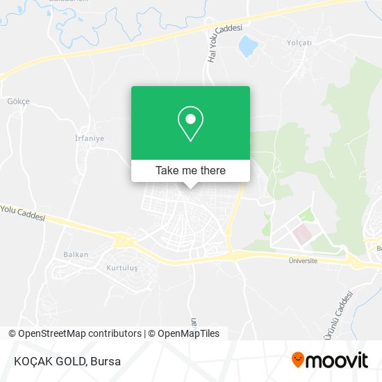 KOÇAK GOLD map