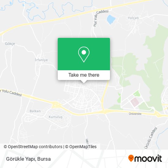 Görükle Yapı map