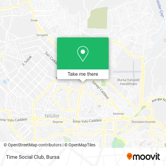 Time Social Club map