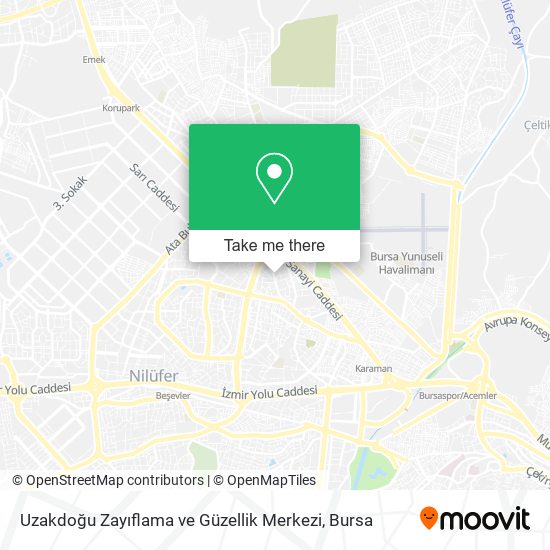 Uzakdoğu Zayıflama ve Güzellik Merkezi map