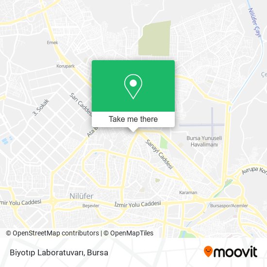 Biyotıp Laboratuvarı map