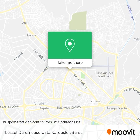 Lezzet Dürümcüsu Usta Kardeşler map