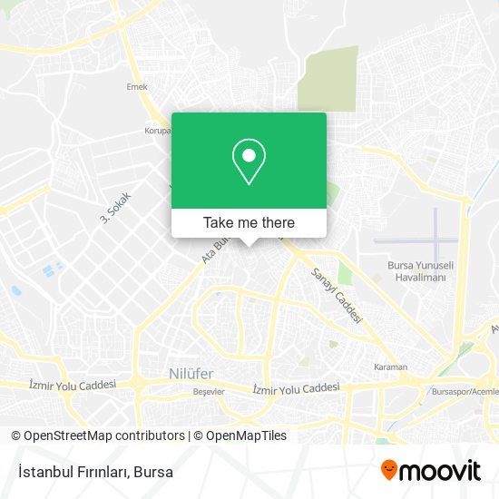 İstanbul Fırınları map