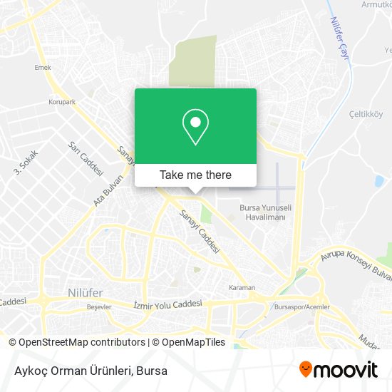 Aykoç Orman Ürünleri map
