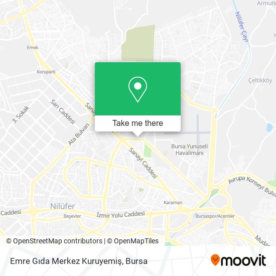Emre Gıda Merkez Kuruyemiş map