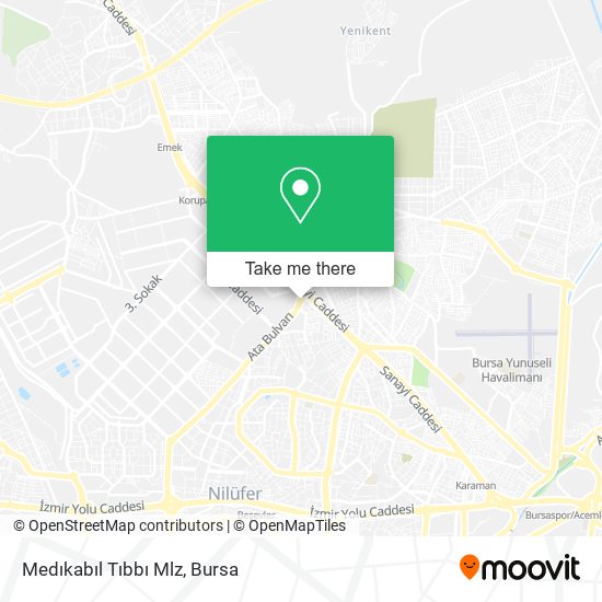 Medıkabıl Tıbbı Mlz map