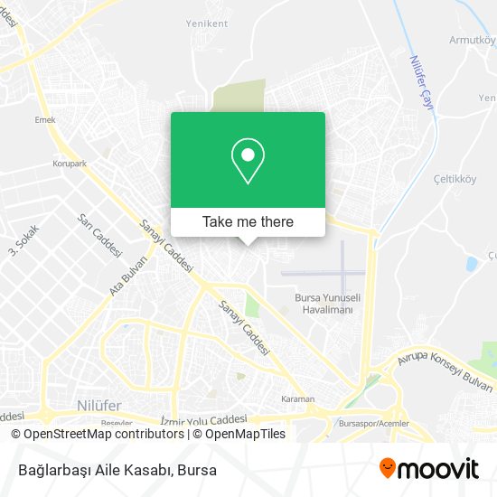 Bağlarbaşı Aile Kasabı map