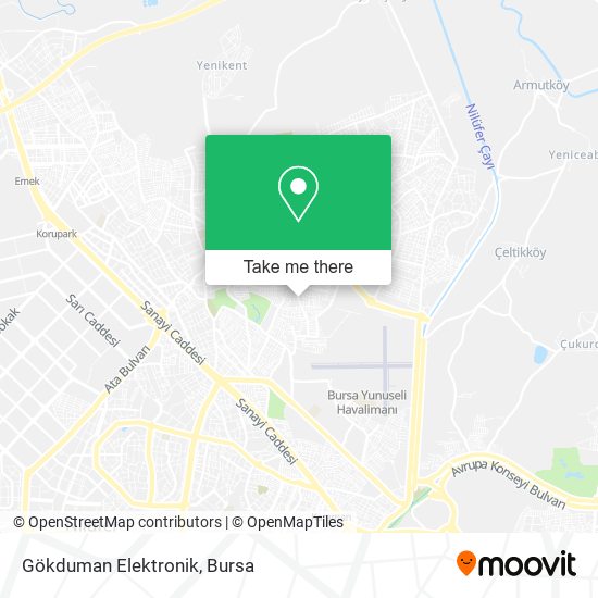 Gökduman Elektronik map
