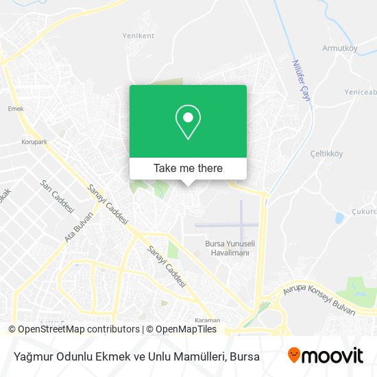 Yağmur Odunlu Ekmek ve Unlu Mamülleri map