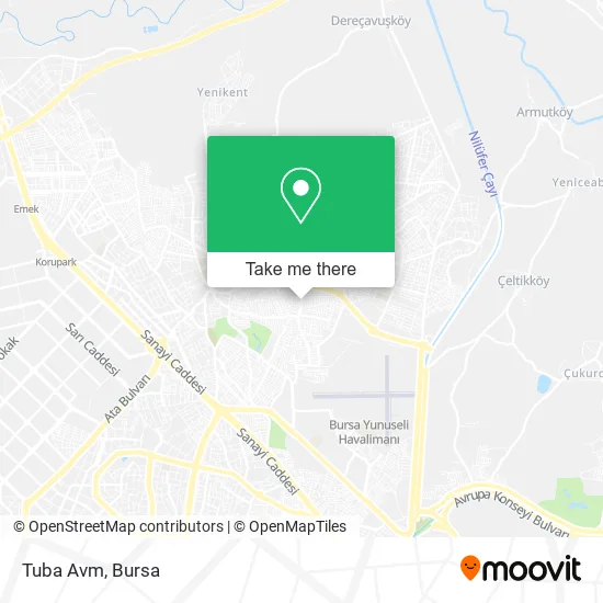 Tuba Avm map