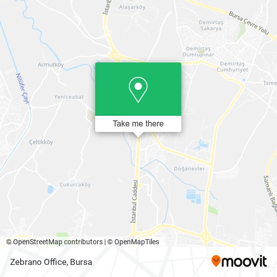 Zebrano Office map