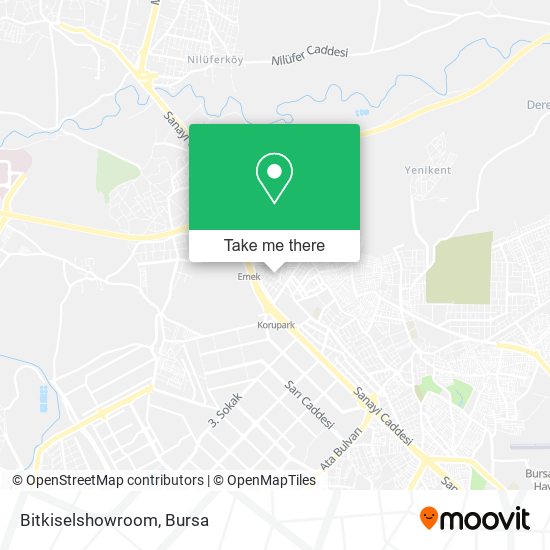 Bitkiselshowroom map