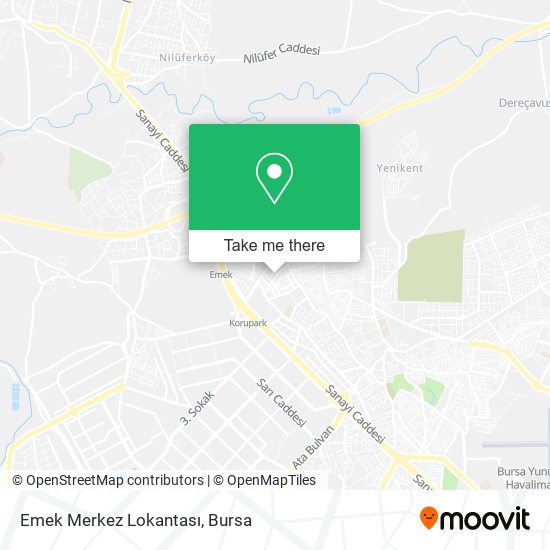 Emek Merkez Lokantası map