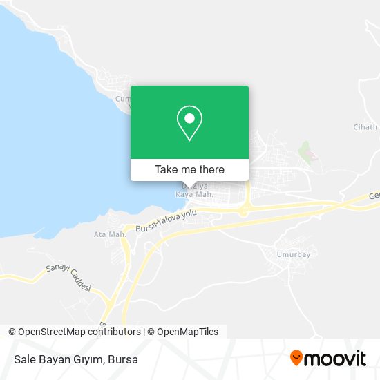 Sale Bayan Gıyım map
