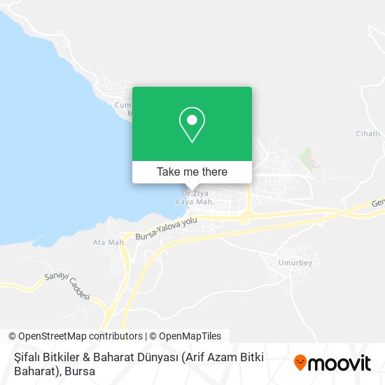 Şifalı Bitkiler & Baharat Dünyası (Arif Azam Bitki Baharat) map