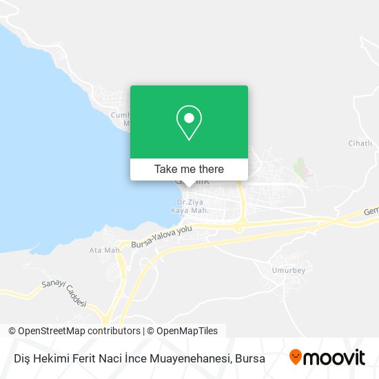 Diş Hekimi Ferit Naci İnce Muayenehanesi map