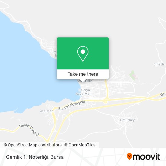 Gemlik 1. Noterliği map