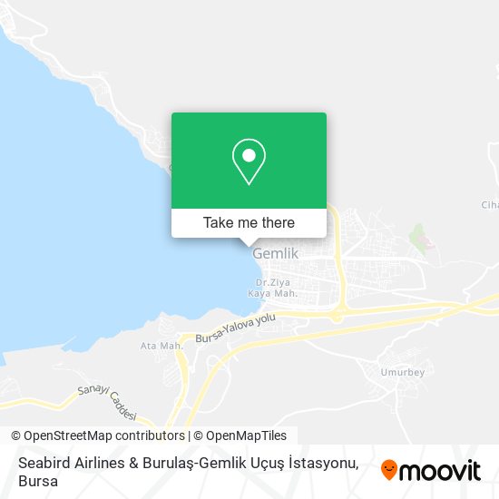 Seabird Airlines & Burulaş-Gemlik Uçuş İstasyonu map