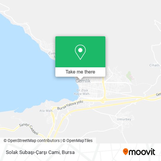 Solak Subaşı-Çarşı Cami map