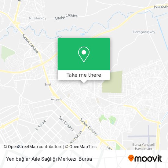 Yenibağlar Aile Sağlığı Merkezi map