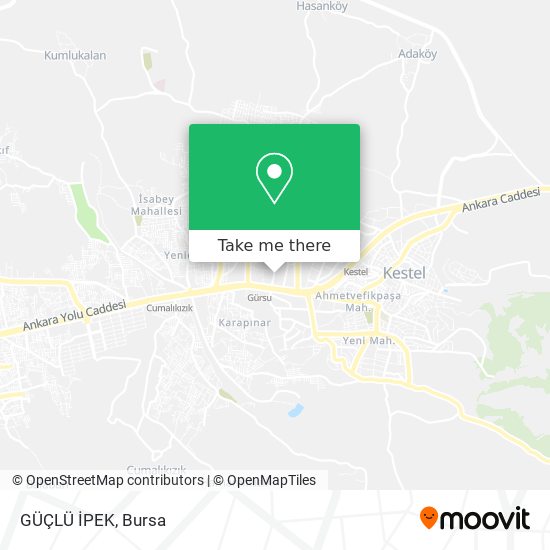 GÜÇLÜ İPEK map
