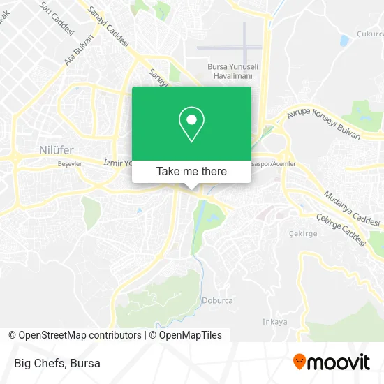 Big Chefs map
