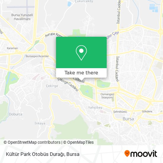 Kültür Park Otobüs Durağı map