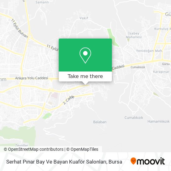 Serhat Pınar Bay Ve Bayan Kuaför Salonları map