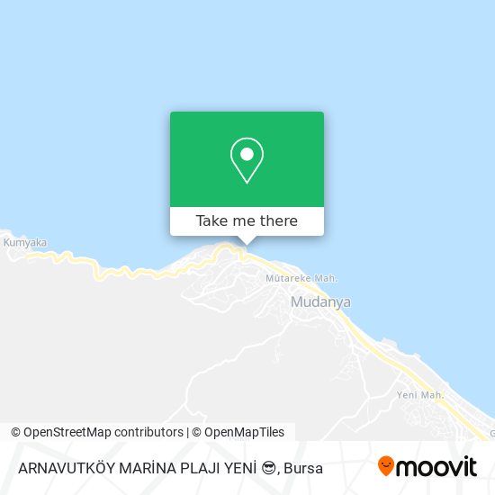 ARNAVUTKÖY MARİNA PLAJI YENİ 😎 map
