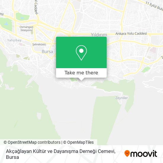 Akçağlayan Kültür ve Dayanışma Derneği Cemevi map