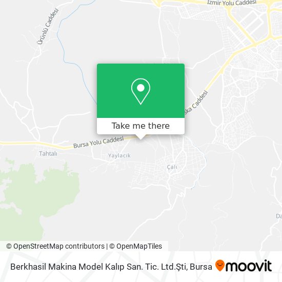 Berkhasil Makina Model Kalıp San. Tic. Ltd.Şti map