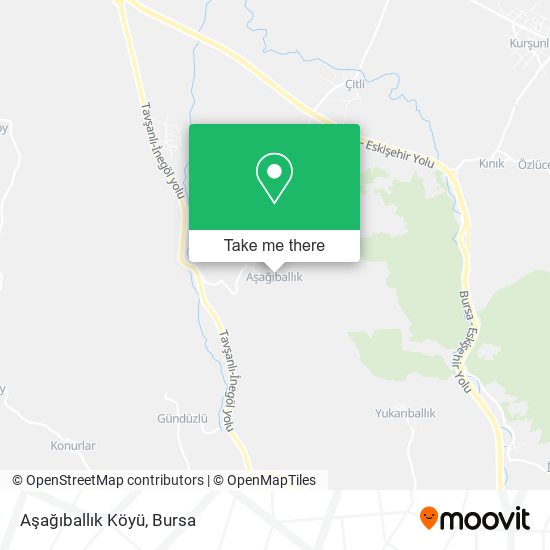 Aşağıballık Köyü map
