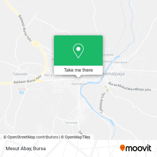 Mesut Abay map