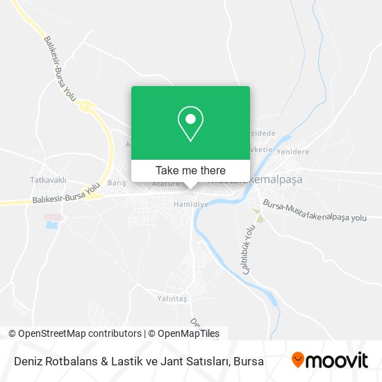 Deniz Rotbalans & Lastik ve Jant Satısları map