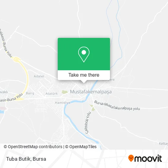 Tuba Butik map