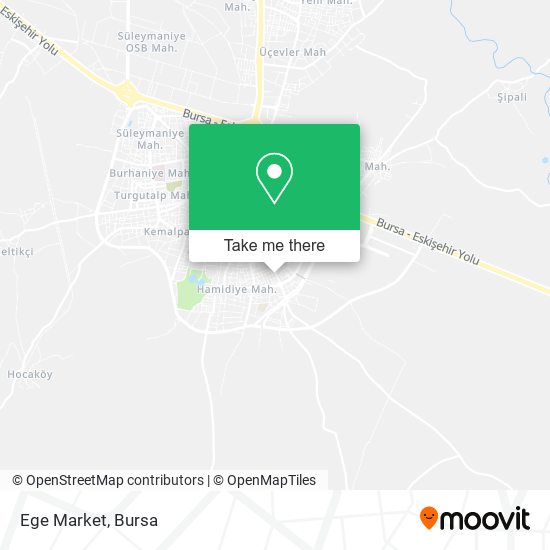 Ege Market map