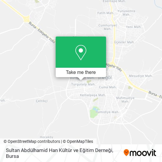 Sultan Abdülhamid Han Kültür ve Eğitim Derneği map