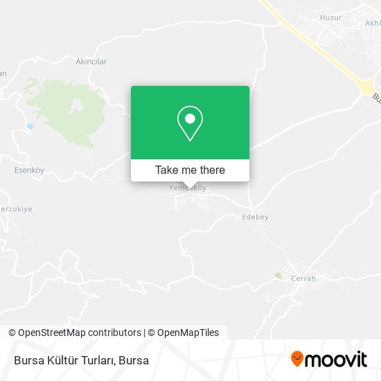 Bursa Kültür Turları map