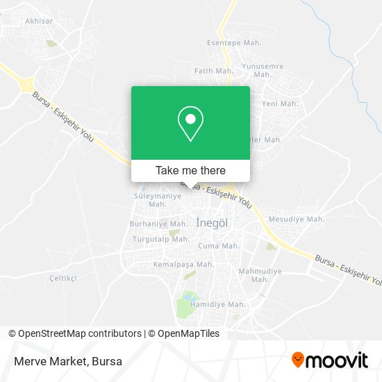 Merve Market map