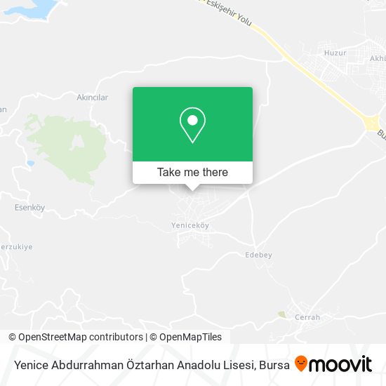 Yenice Abdurrahman Öztarhan Anadolu Lisesi map