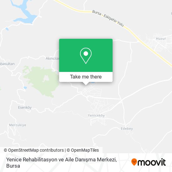 Yenice Rehabilitasyon ve Aile Danışma Merkezi map